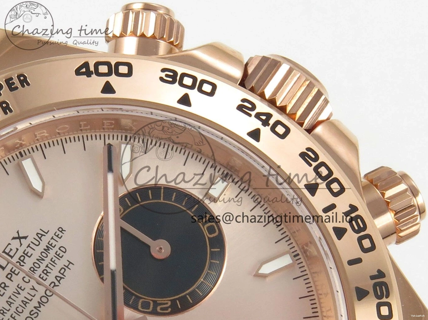 Bracelet Stick Dial 1:1 Black RG APSF Markers RG Best Daytona Edition 904L 126505 RG On SH4131 1229